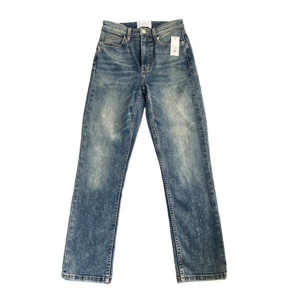 Womens CURRENT ELLIOTT Original High Waist Ankle Denim Jeans sz 27 NWT $228 - Picture 2 of 8